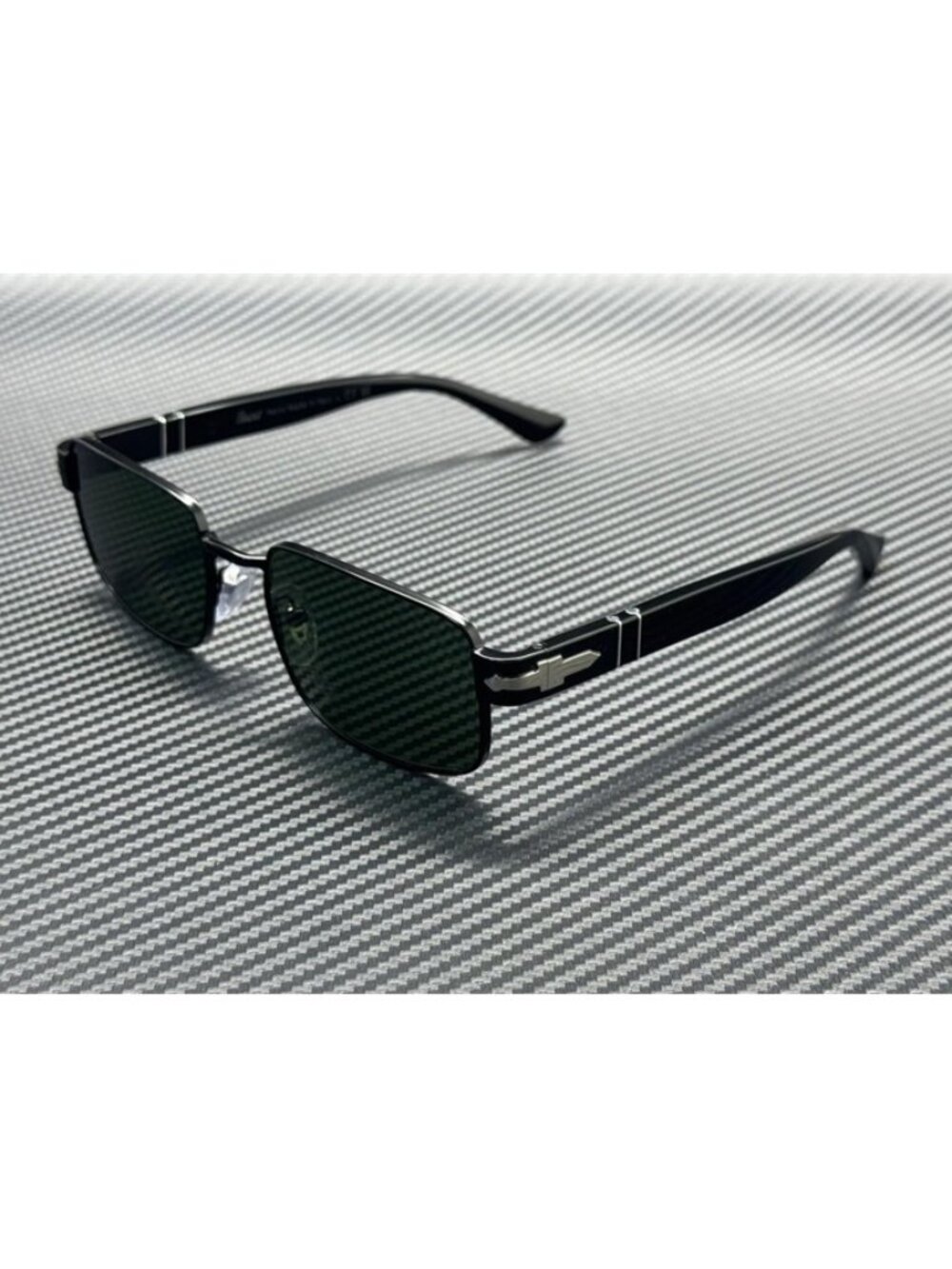 New Persol Men Black Sunglasses 58-20-145